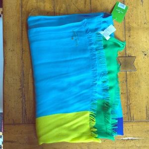Kate Spade Color block scarf